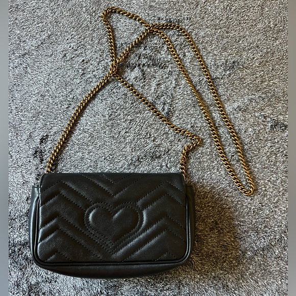 Gucci marmont super mini 🖤 - Picture 3 of 8